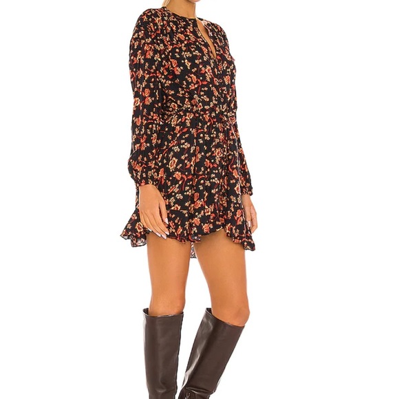 FREE PEOPLE FLOWER FIELDS MINI DRESS SIZE S NEW - Picture 3 of 13